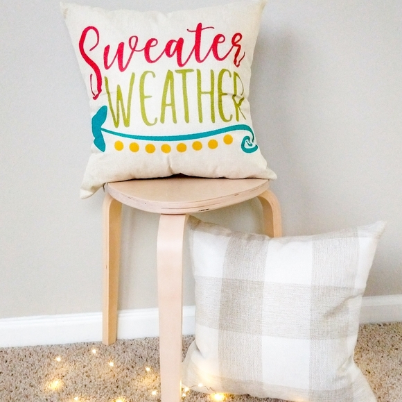 Other - NEW | Throw Pillow | Fall | Decorations | Pillows